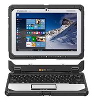 Panasonic Toughbook CF-20, Intel m5-6Y57 @1.10GHz, 10.1'' Multi Touch, 8GB, 256GB SSD, WiFi, Bluetooth, Webcam, Rear Cam, Windows 10 Pro (Tablet)