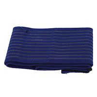 Alomejor Ankle Support Pad Adjustable Protection Elastic Brace Guard Support Increase Blood Circulation, Prevent and Support Ankle Injuries & Soreness for Men & Women (Blue)