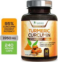 Curcumina Curcuma 95% Curcuminoides Maxima Potencia Con Bioperina 1950Mg 240 Capsules
