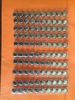 100 piece bulk AG6 G6 L4920 371 371A CX69 LR920W SR920 171 1.5V SHL Alkaline High Performance Battery with 2 year warantee