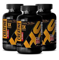 Muscle Mass creatine - CREATINE TRI-Phase (3X Formula) - Creatine for Muscle gain - 3 Bottles 270 Tablets