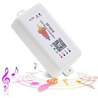 Semoic LED Controller, WS2812B WS2811 Music Sync Bluetooth Controller, iOS Android Smartphone App Control for WS2813 SK6812 SK6812-RGBW WS2801 LED Strip LED Matrix Panel LED Pixel Light