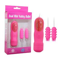 BUBUCAST Bullet Vibrantor Vibrantor Eggs with 5 Speed Dual Motor Mssager Toy for Couples Women