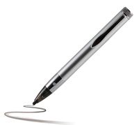 Navitech Silver Fine Point Digital Active Stylus Pen Compatible with Sony Xperia Z3 Compact/Sony Xperia C5 Ultra/Sony Xperia M5