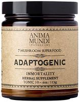 Anima Mundi Adaptogenic Immortality 7 Mushroom Superfood Blend with Cacao - Organically Grown Activated Mushroom Super Powder with Reishi, Agaricus + Cordyceps (4oz / 113g)