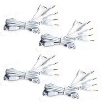 Tens Lead Wires - Port Doubler - Four 2mm Pin Connectors - VeniCare Brand (2.5mm Mini-Plug) (4)