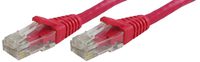 Lynn Electronics OLG10ARDR-006 Optilink CAT5E 6-Feet Patch Cord, Red, 3-Pack