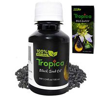 Organic Black Seed Oil Cold Pressed (Nigella Sativa) – 100% Pure and Natural – 3.34fl/oz. (100ml) – Anti-Inflammatory Effect – Provides Immune Support and Various Health Benefits – No Side Effect