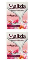 Malizia:"Detergente Intimo" Soothing Feminine Intimate Washing Lotion - 200ml/6.76oz (Pack of 2)