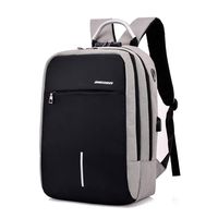 Laptop Backpack Anti-Theft Waterproof Fits 15.6 Inch Laptop-Grey