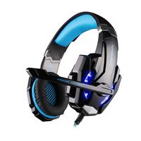 Sacow Wireless Headphone, G9000 3.5mm Game Gaming Headset Earphone for Laptop Tablet PS4 Phones RD (Blue)