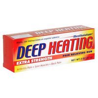 Deep Heating  Pain Relieving Rub, Extra Strength, 2 oz (57 g)
