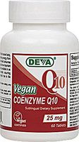 Deva Nutritional Vegan Coenzyme Q10 25mg 60 Tablets