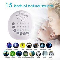 QAIYXM White Noise Machine for Sleeping & Relaxation for Baby Sleep Alert Adult Office Travel USB Rechargeable/Battery Timed Shutdown