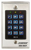 Securitron Single Gang Digital Keypad System with Illuminated Keys, 99 User Code Capability