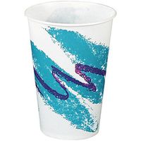 Solo R7N-00055 7 oz Jazz Waxed Paper Cold Cup (Case of 2000)