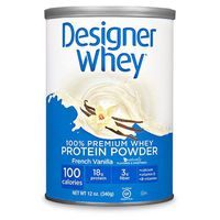 Designer Whey French Vanilla Protein Powder, 12.7 Ounce - 3 per case.