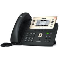 Yealink T27G IP Phone, 6 Lines. 3.66-Inch Graphical LCD. USB 2.0, Dual-Port Gigabit Ethernet, 802.3af PoE, Power Adapter Not Included (SIP-T27G)
