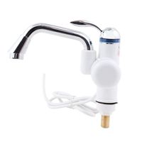 Childplaymate Electric Faucet Water Heater Warmer Electric Tankless Instant Water Heater Leakage-Proof Hot Water Faucet Mono Tap