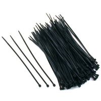 Neiko Tools USA 8" Black Cable Ties 1000 / pack