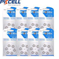 48 Pcs A312 P312 Size 312 1.4V Hearing Aid Batteries