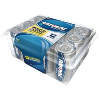 RAYOVAC 813-12PPJ Alkaline Batteries Reclosable Pro Pack (D, 12 pk)