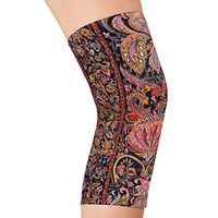 Celeste Stein Pain Relieving Compression Knee Sleeve - 4 Way Elastic Stretch Band for Extra Support, Queen
