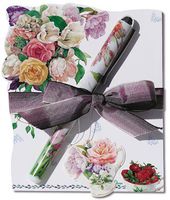 Lissom Design 22155 Diecut Sandal Notepad - RC (Rose)