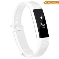 POY Compatible Bands Replacement for Fitbit Alta/Fitbit Alta HR, Adjustable Sport Wristbands for Women Men (Large)