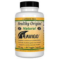 Healthy Origins teavigo (94% Egcg) Green Tea, 150 Mg, 60 Veggie Caps