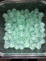 3D Metallic Specks Inside The Water Beads Amazing for Stress Ball Calm Down Toy, Building Kids Fine Motor Skills and Sensory Play 3600 Beads (Green)