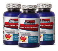 Heart Health for Women - Blood Sugar Support - Premium Formula - Bitter Melon high cholestoral - 3 Bottles 180 Capsules
