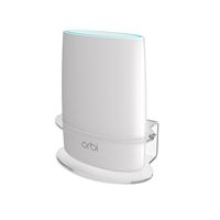 Netgear Orbi Wall Mount, BASSTOP Sturdy Clear Acrylic Wall Mount Bracket Compatible with Orbi WiFi Router RBS40, RBK40, RBS50, RBK50, AC2200 AC3000 Tri Band Home WiFi Router- (1 Pack)