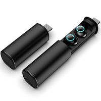 Queind Bluetooth Headsets Bluetooth 5.0 Sports Wireless Earphones with Charging Bin