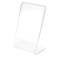 Polaroid AMZPL2X3FRCL-56 Clear Acrylic L Shaped Photo Frame for 2x3, Colorful