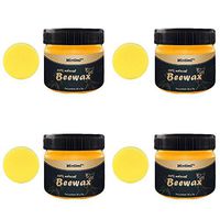GOTDCO. Natural Wood Seasoning Beeswax,Traditional Beeswax Polish for Wood & Furniture,All Purpose Beewax for Wood Cleaner & Polish,Wear Resistant Beautify & Protect Wipes,No Build Up (Yellow/C)