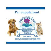 Ayush Herbs - Neem Plus Drops (Pet) 2 oz