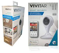 Vivitar IPC112G Night Vision Wide Angle High Definition Wi-Fi Smart Security Camera (HOME, BABY & PETS MONITORING) Compatible With IOS and Android, Works With The Google Assistant And Amazon Alexa