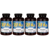 Swanson Ecomega Epa/Dha Fish Oil 180/120 Milligrams 120 Sgels (4 Pack)