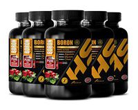 Bone Health Supplements Women - Boron Triple Action Complex - Immune Support Formula - Reduce Inflammation Supplement - 5 Bottles 1000 Capsules