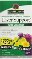 Nature's Answer Liver Support Herbal Combination Dietary Supplements Organic Natural Vegetarian Vegan Support Ideal for Healthy Liver Function – 1500mg (90 Capsules)