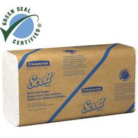 SCOTT Recycled Multifold Hnd Towels, 9 1/5 x 9 2/5, 250/Pack, 16 Packs/Carton