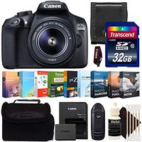 Canon Rebel T6 18MP Digital SLR Camera with Ef-S 18-55mm is II Lens and Photo Video Editing Software Bundle