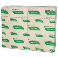 Cascades for ServOne Napkins, 1-Ply, 6 1/2 x 4 1/4, Natural, Case Of 16 - 376 Packs, T411