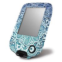 MightySkins Skin Compatible with Abbott Freestyle Libre - Carved Blue | Protective, Durable, and Unique Vinyl Decal wrap Cover | Easy to Apply, Remove, and Change Styles | Made in The USA