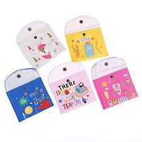 LINKALO Girls Diaper Sanitary Napkin Storage Bag Canvas Sanitary Pads Package Bags Pouch Case Feminine Hygiene Health Care Product New