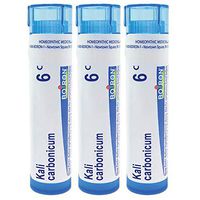 Boiron Kali carbonicum 6c, 80 pellets, homeopathic Medicine for Pain and Weakness in The Lower Back, 3 Count