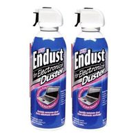Endust Twin Pack of 10 Oz. Duster (2 ea.) with Safety Bitterant #152