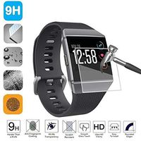 Lyperkin [1/2/3-Pack Screen Protector Compatible with Fitbit Ionic Smartwatch, Waterproof HD TPU Screen Protector Film [ Full Coverage] [Crystal Clear] [Scratch Resist] [No-Bubble]