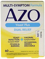 AZO Yeast Plus Tablets, 60 Count